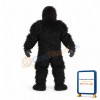 Gorilla Plush Mascot Costume