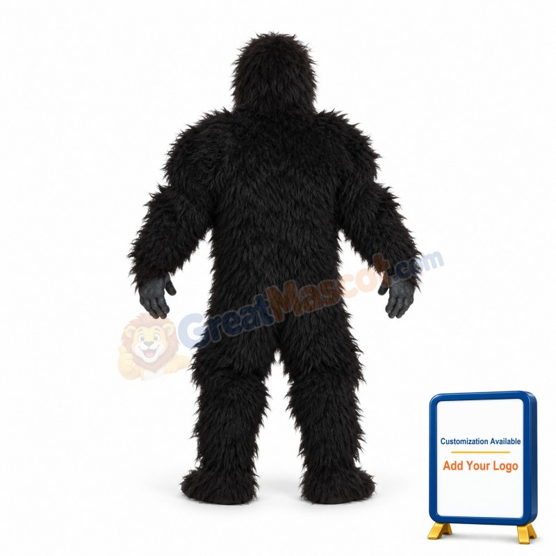 Gorilla Plush Mascot Costume