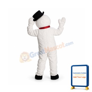 Snowman Plush Mascot Costume