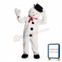 Snowman Plush Mascot Costume