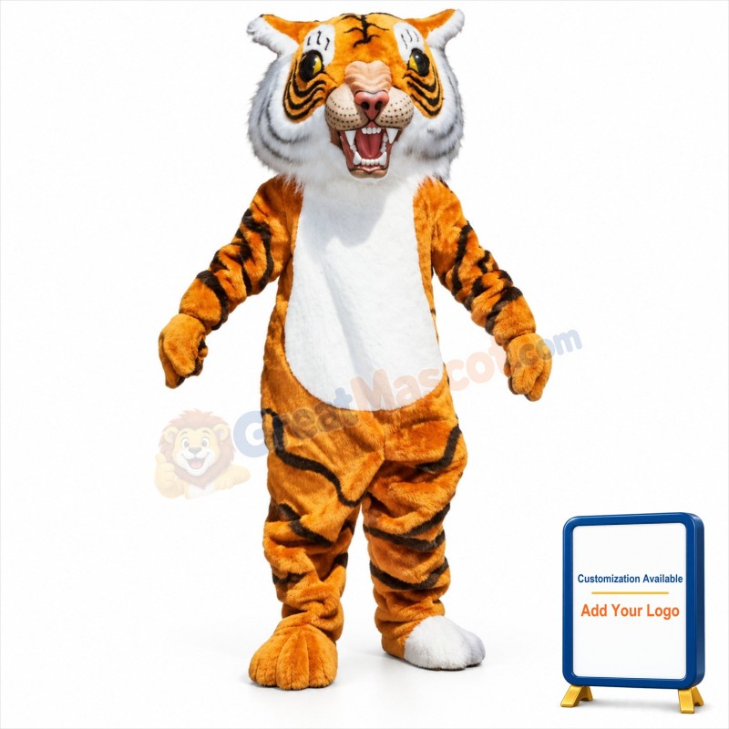 Big Cat Tiger Mascot Costume