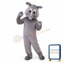 Realistic Rhinoceros Mascot Costume