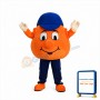 Orange Crush Wins Fantasy Baseball League Championship Mascot Costume