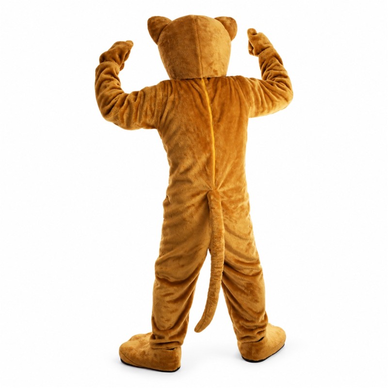 New Power Leopard Panther Cat Cougar Mascot Costume