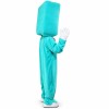 Green TV Set Mascot Costumes