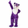 Purple Tiger Mascot Costume