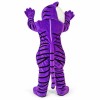 Purple Tiger Mascot Costume