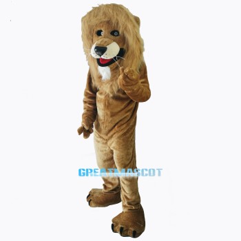 Strong Lion Mascot Costume