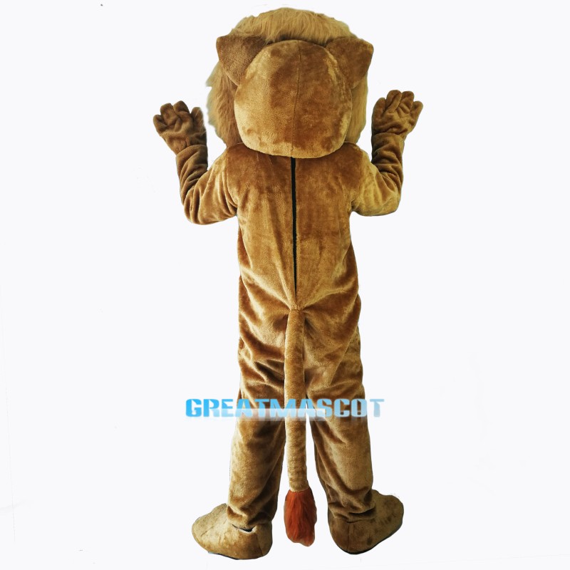 Strong Lion Mascot Costume