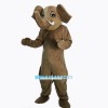 Brown Elephant Masot Costume