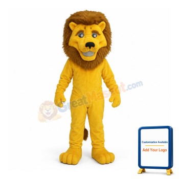 Eli The Lion Mascot Costume