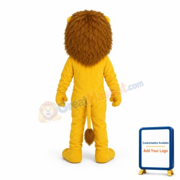 Eli The Lion Mascot Costume
