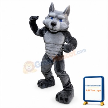 Power Wolf Mascot Costume