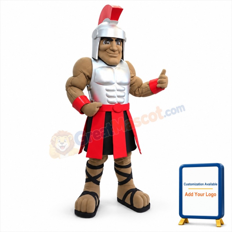 New Spartan Custom Mascot