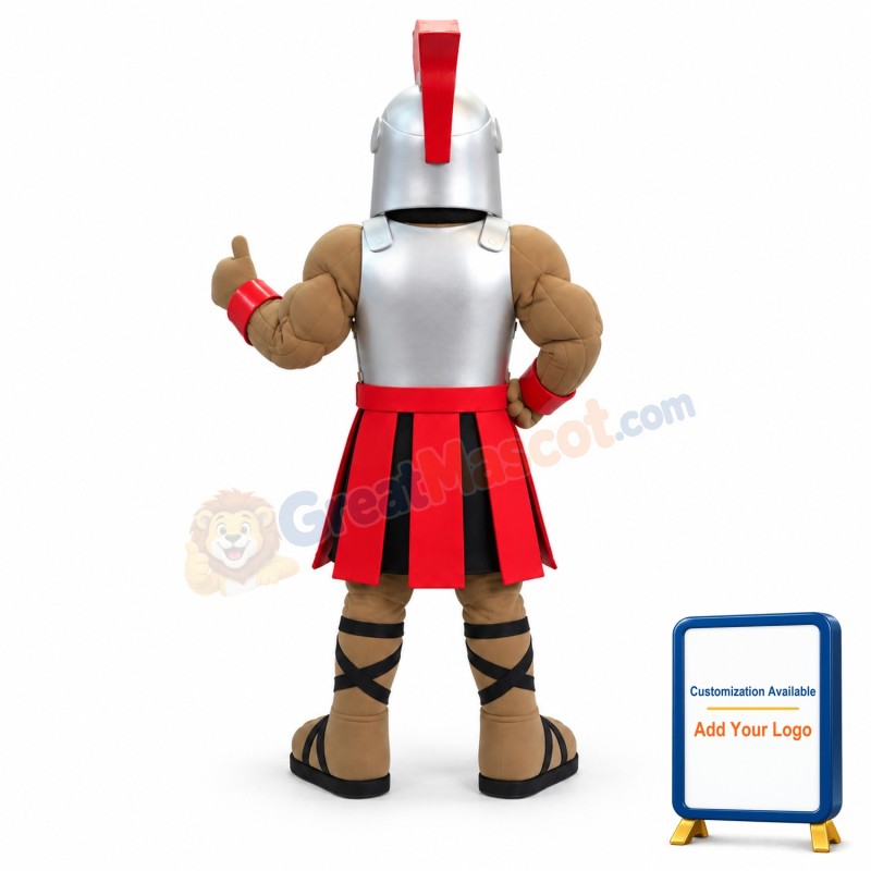 New Spartan Custom Mascot