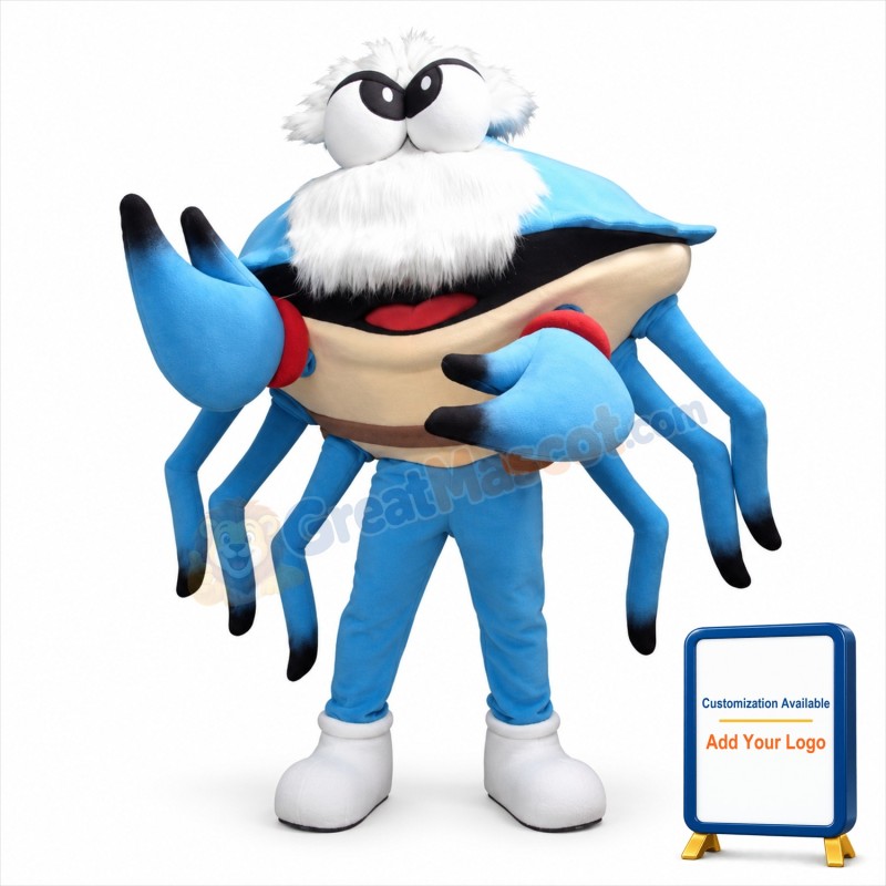 Old Crab Mascot Custom