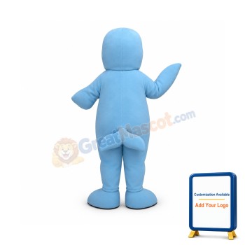 New Dolphin Mascot Costume