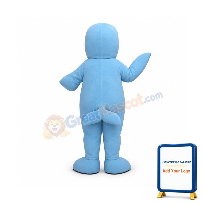 New Dolphin Mascot Costume
