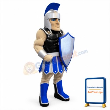 New Spartan Trojan Knight Sparty Mascot Costume