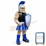New Spartan Trojan Knight Sparty Mascot Costume