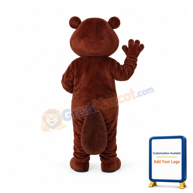 Beaver Mascot Costume