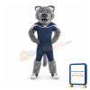 Sport Power Wolf Mascot Costume