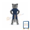 Sport Power Wolf Mascot Costume