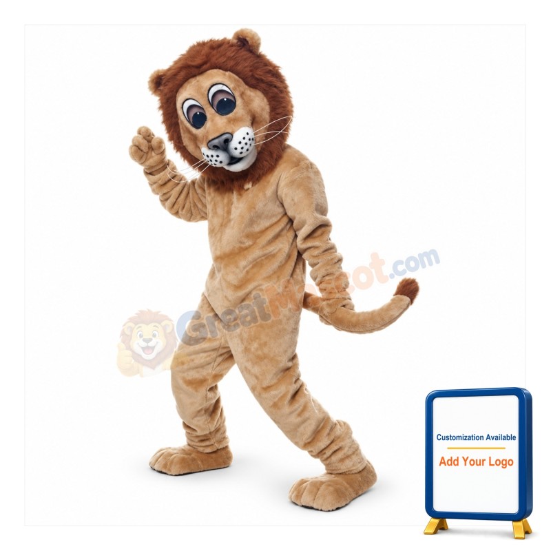 Music Lion Mascot Costume