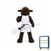 Sport Power Bull Mascot Costume