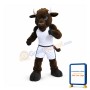Sport Power Bull Mascot Costume