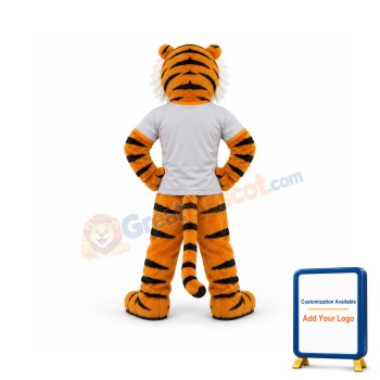 Happy Tiger Mascot Costume