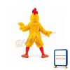 Singer Chicken Mascot Costume