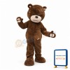 Naughty Bear Mascot Costume