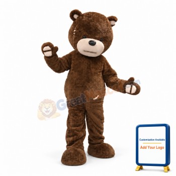 Naughty Bear Mascot Costume