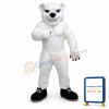 Power Polar Bear Mascot Costume