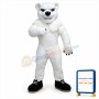 Power Polar Bear Mascot Costume