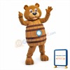 Barrel Bear Animal Mascot Costume
