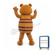 Barrel Bear Animal Mascot Costume