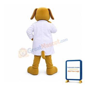 Dr. Dog Mascot Costume