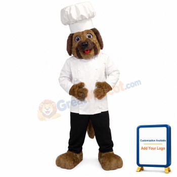 Chef Dog Mascot Costume