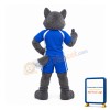 Power Husky Dog Mascot Costume