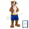 New Otter Mascot Costume