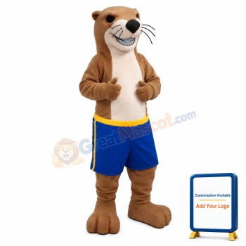 New Otter Mascot Costume