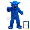 Blue Monster Mascot Costume