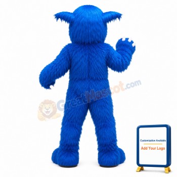 Blue Monster Mascot Costume