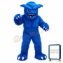 Blue Monster Mascot Costume