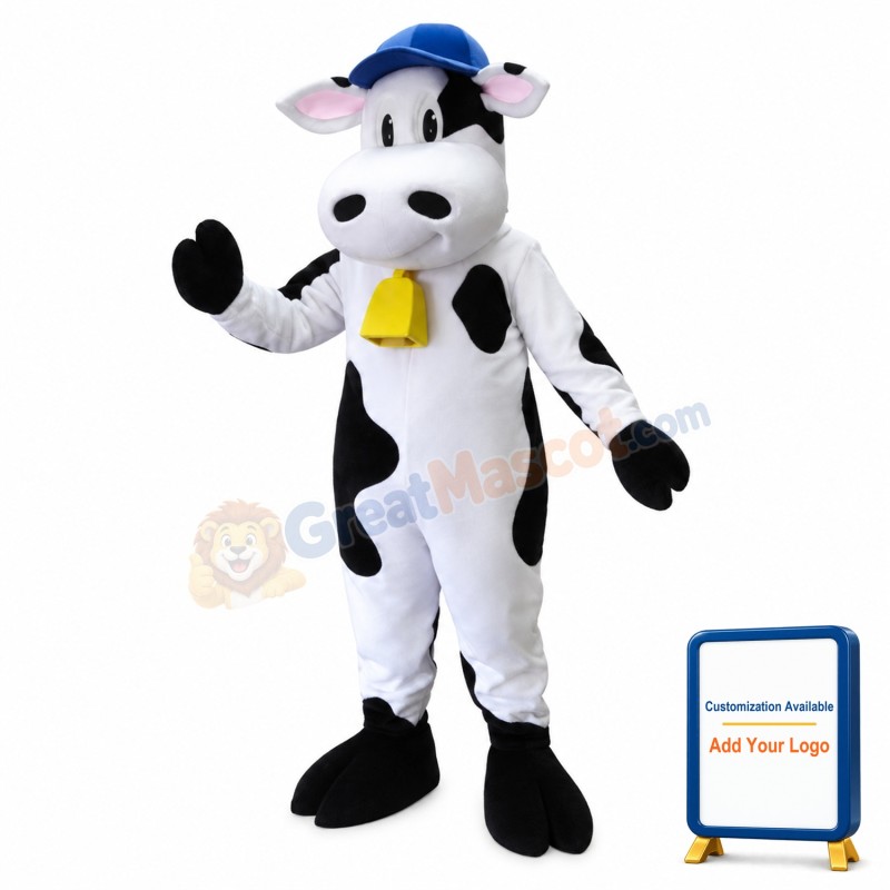 New Cow Mascot Costume