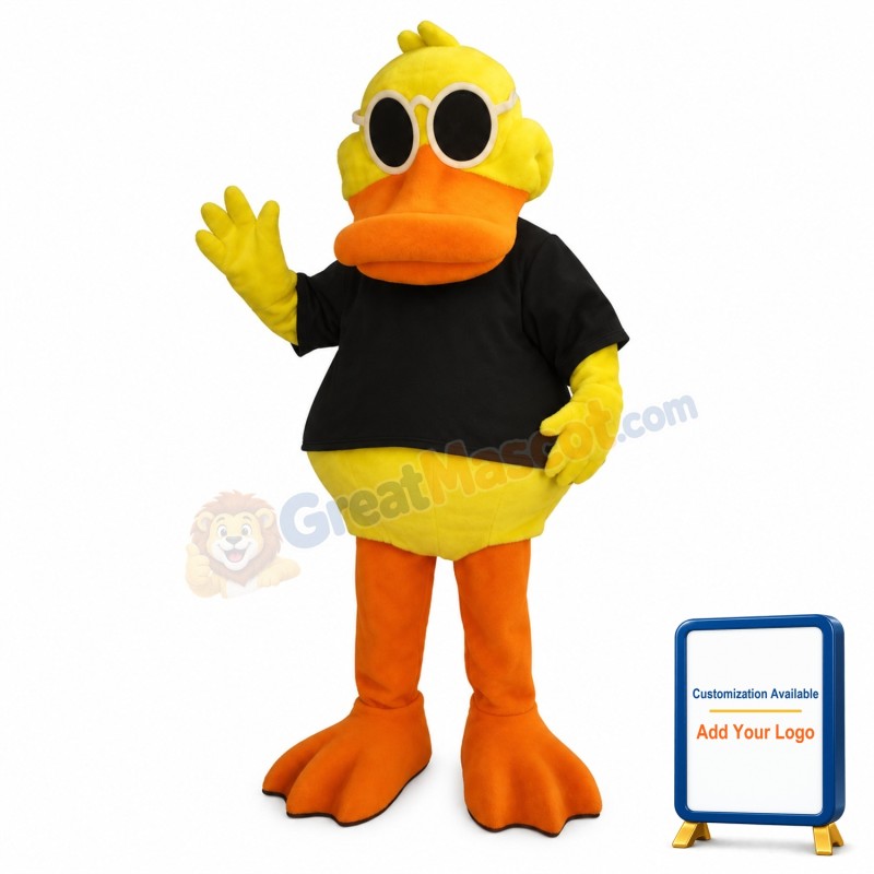 Cool Duck Mascot Costume
