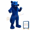 Blue Wolf Mascot Costume