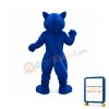 Blue Wolf Mascot Costume